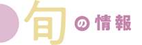 旬の情報